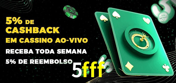 Promoções do cassino ao Vivo 5fff